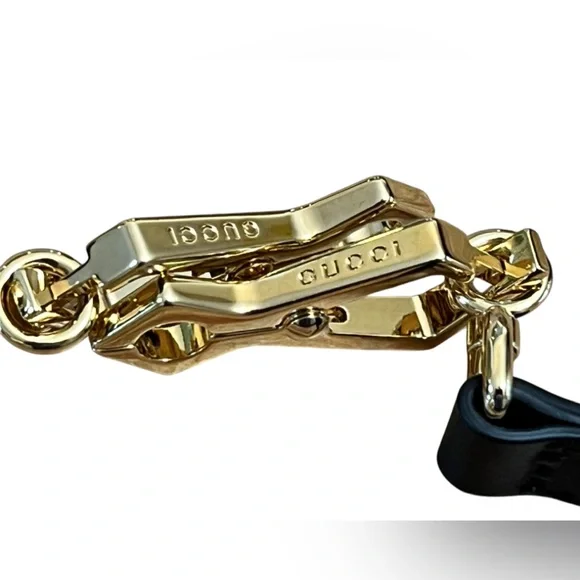 COPY - Gucci Black Leather Shoulder Bag Strap $450.00 - Picture 12 of 12